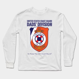 USCG Dad's Division Logo Long Sleeve T-Shirt